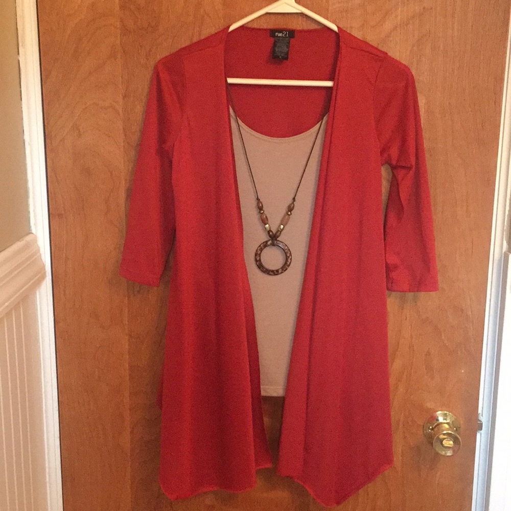 Unique rue 21 One Piece Top